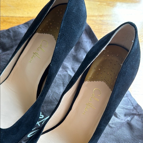 Cole Haan Black Suede Women's Shoes - Picture 6 of 7